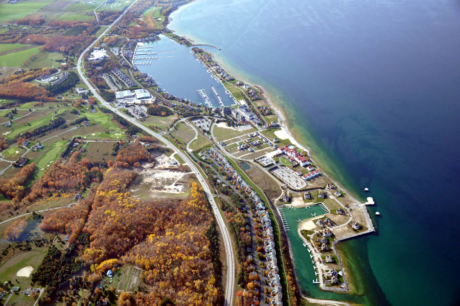 Bay Harbor in Petosky Michigan.