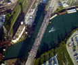 Chicago Skyway's Steel Bridge.