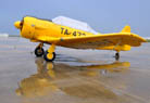 T-6 Drops in to wait out some weather.