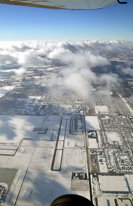 Lansing Municipal Airport.